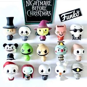 Mini Funko Nightmare Before Christmas Figures
